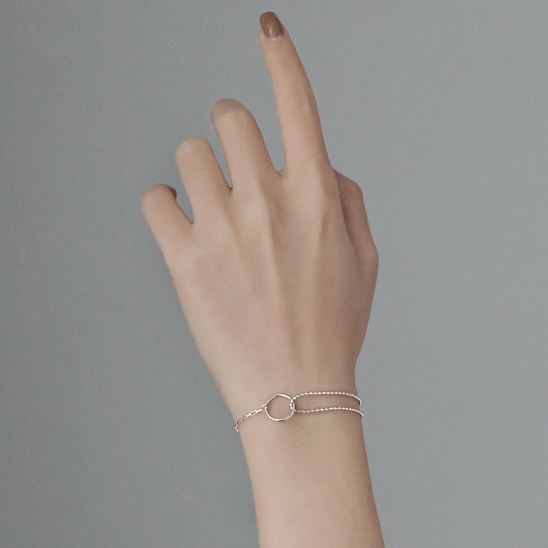 Damen-Armbänder mit geometrischem Muster für schlichtes Persönlichkeitsdesign