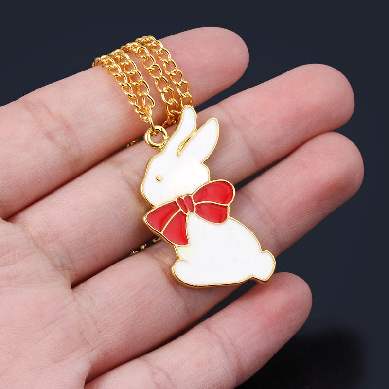 Anime Peripheral Magic Card Cherry Stick Cute Necklaces