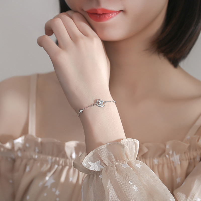 Trendy Korean Simple Personalized Girlfriends Rose Bracelets