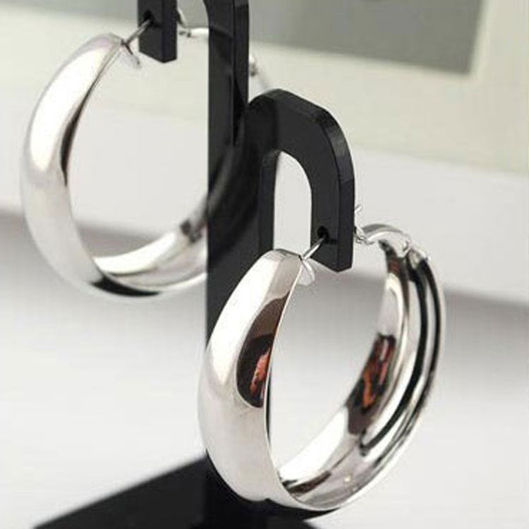 Korean Fashion Creative Wide Face Exaggerated Earrings