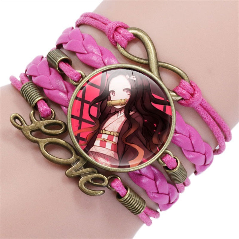 Anime No Time Stone Handmade Ornament Bracelets