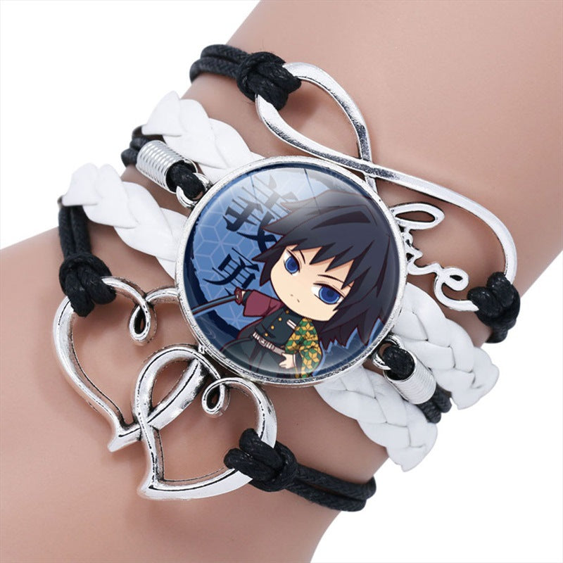 Bracelets d'ornement faits à la main en pierre Anime No Time