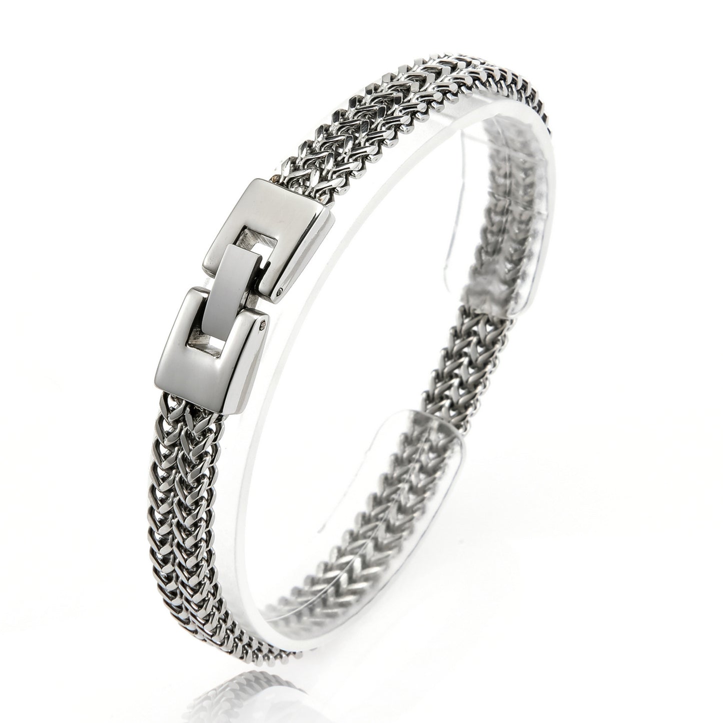 Men's Listed Stainless Steel Keel Chain Color Bracelets