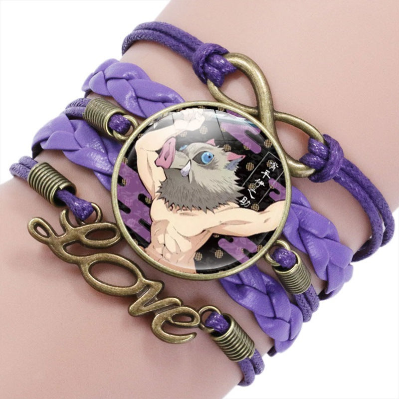 Anime No Time Stone Handmade Ornament Bracelets