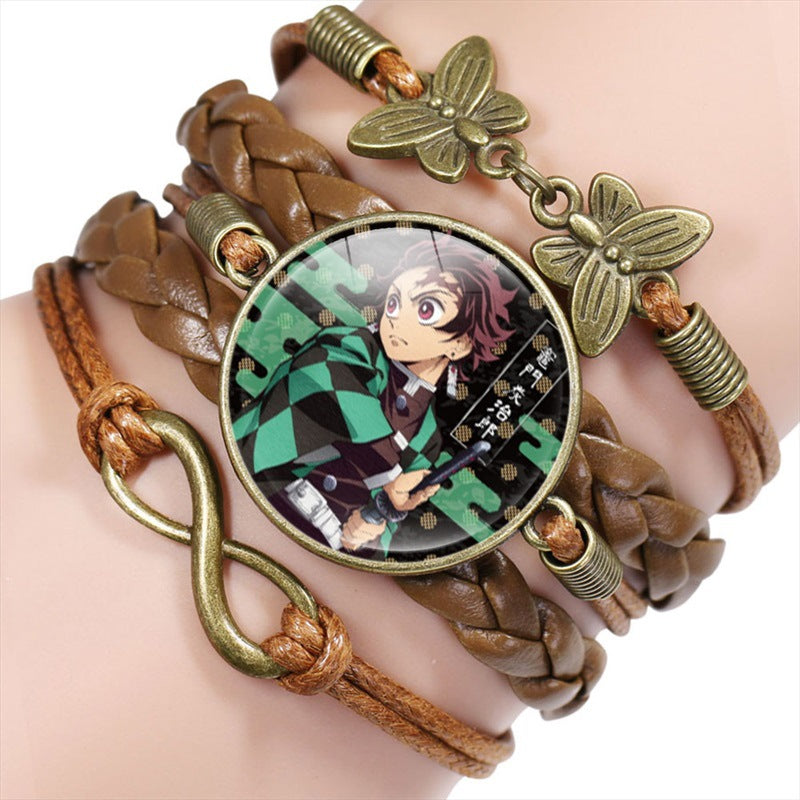 Bracelets d'ornement faits à la main en pierre Anime No Time