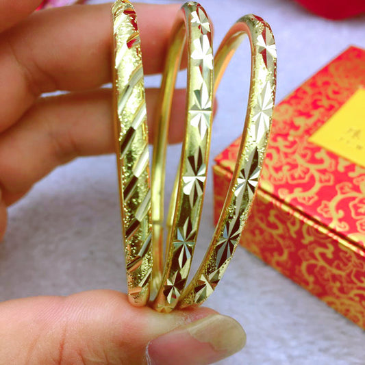 Copper Pure Meteor Shower Open Starry Bracelet
