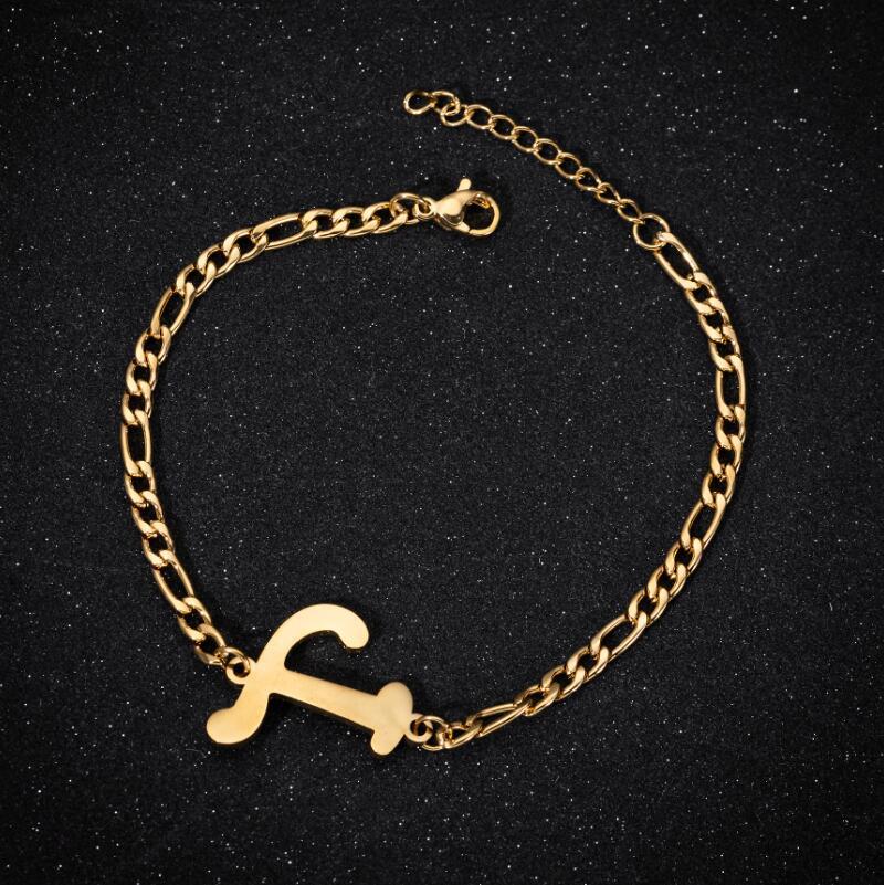 Pendant Fashion English Letter Couple Female Bracelets