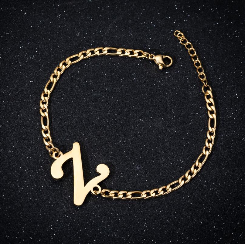 Pendant Fashion English Letter Couple Female Bracelets