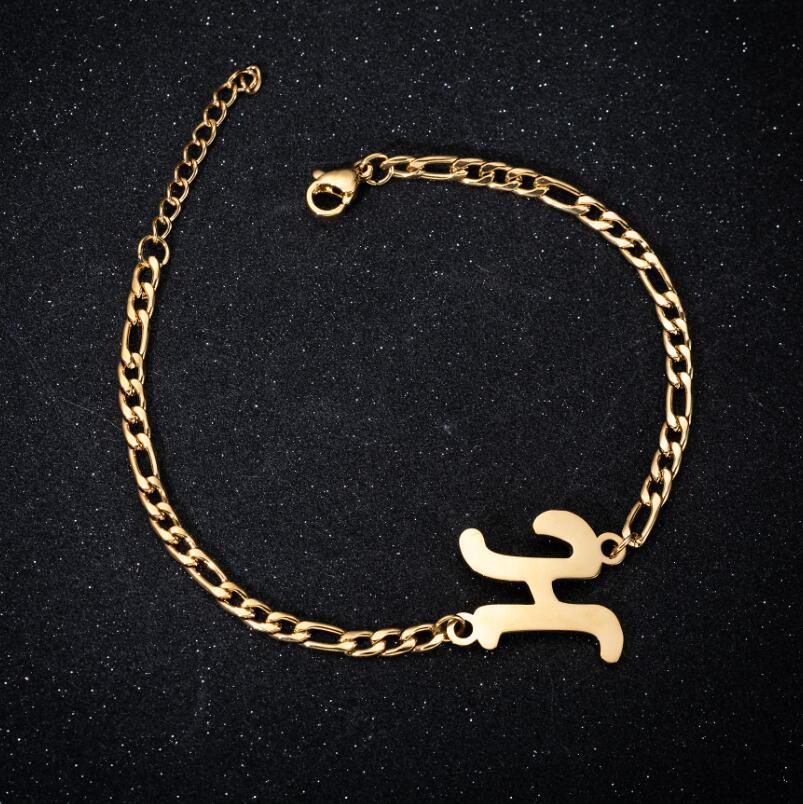 Pendant Fashion English Letter Couple Female Bracelets