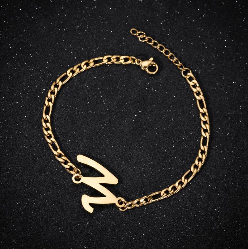 Pendant Fashion English Letter Couple Female Bracelets