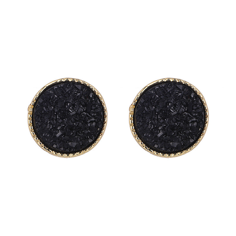 Simple Resin Crystal Tooth Fashion Geometric Earrings