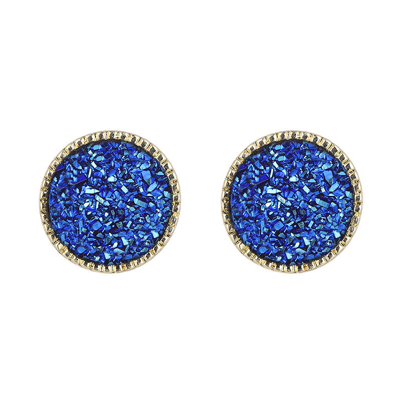 Simple Resin Crystal Tooth Fashion Geometric Earrings