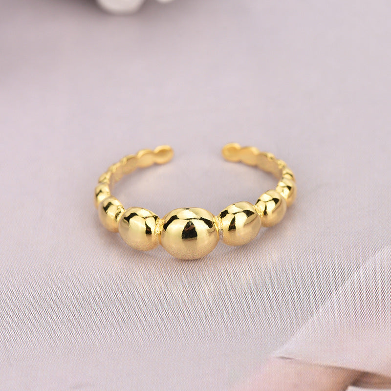 Women's Korean Style Fashion Forefinger Opening Design Adjustable Rings