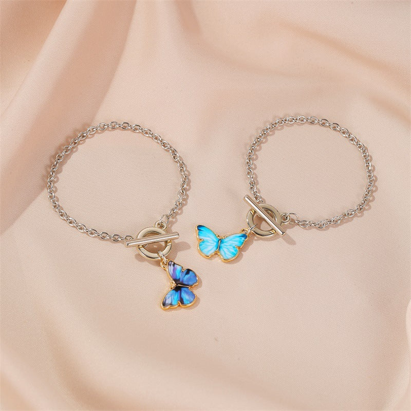 Mori Style Colorful And Fresh Couple Necklaces