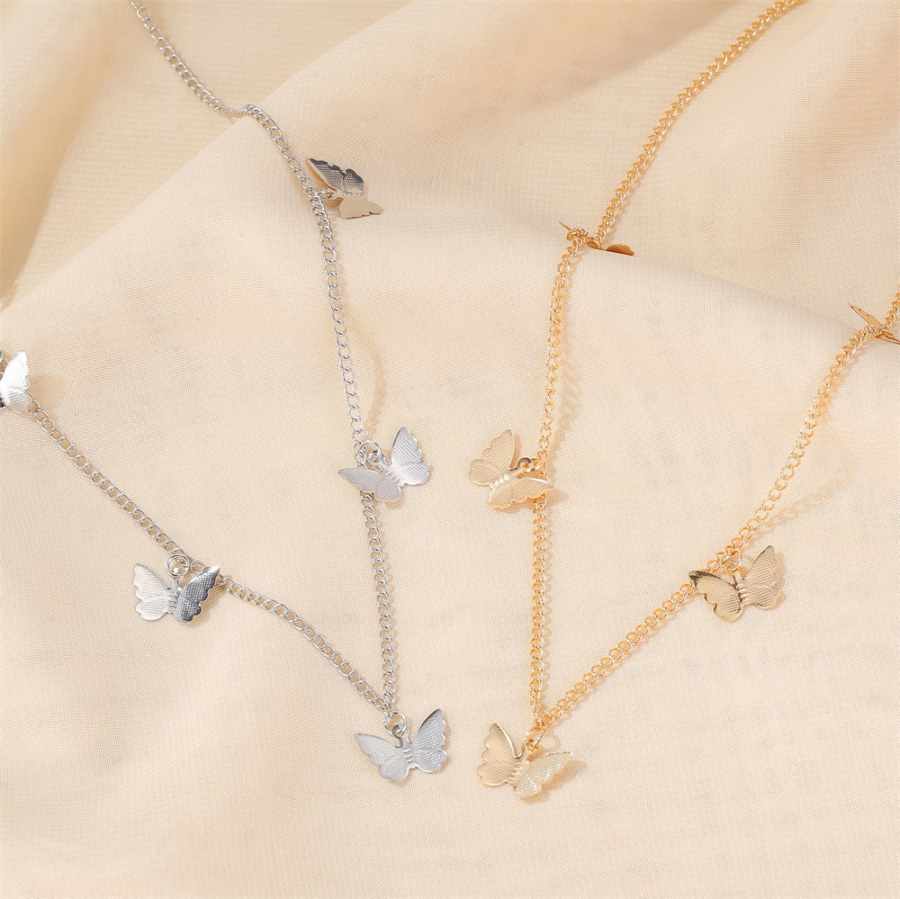 Simple Sweet Single Layer Ladies Clavicle Necklaces