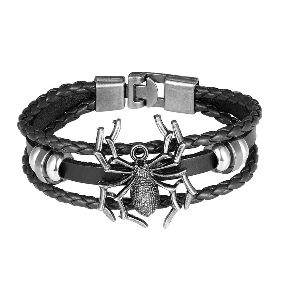 Into Spider Punk Pair Of Buckles Bracelets