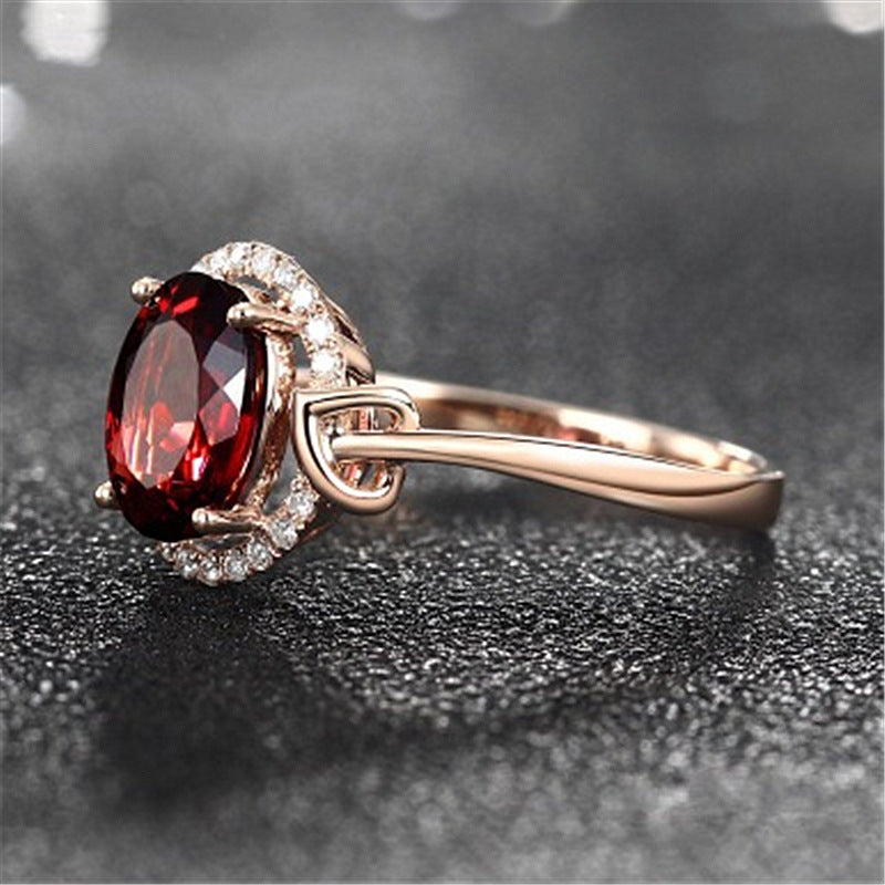 Red Diamond Creative Rubin-Roségold-Ringe