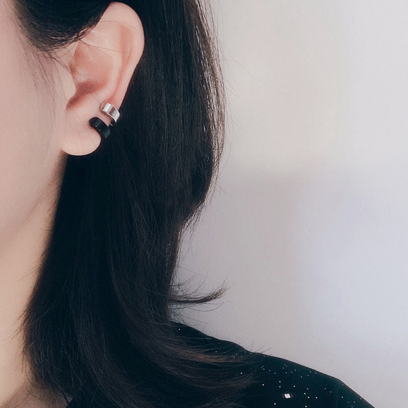 Women's & Men's Stainless Steel Fashion Cochlear Pseudo Ear Clip