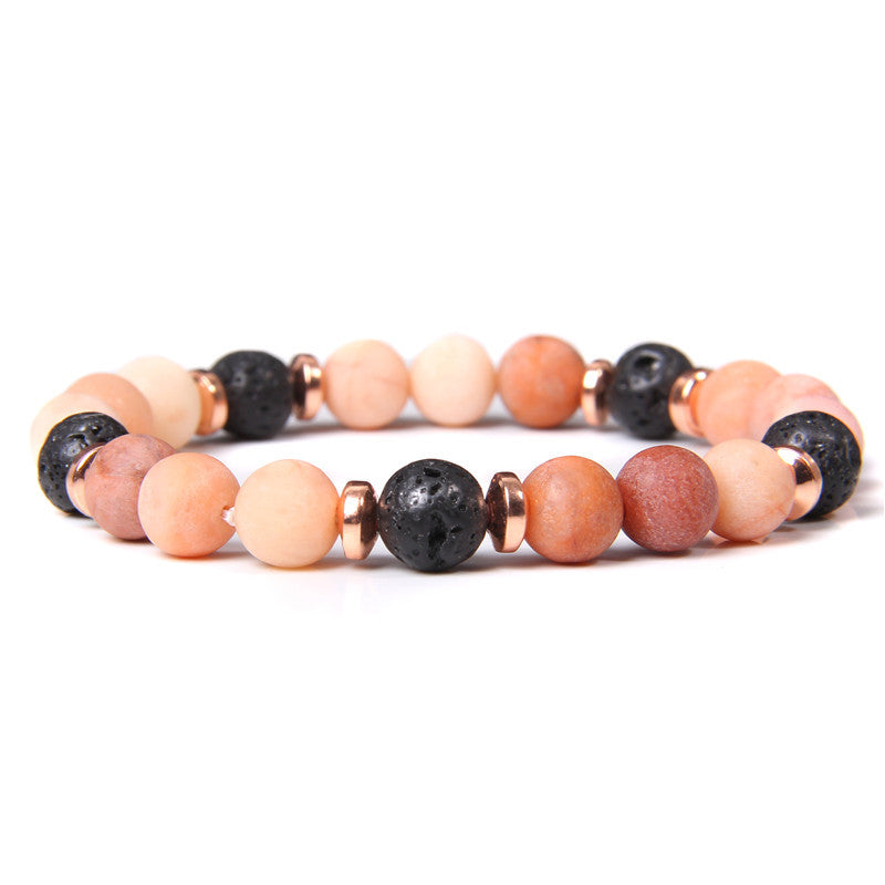 Bracelets essentiels en cristal pour femmes, hommes et cheveux noirs naturels