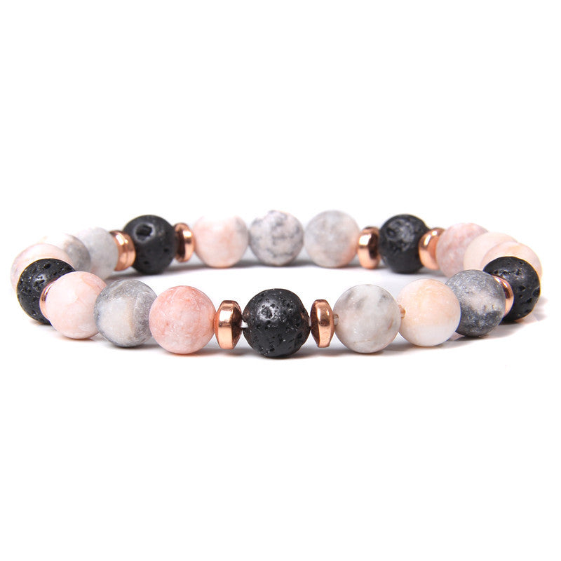 Bracelets essentiels en cristal pour femmes, hommes et cheveux noirs naturels