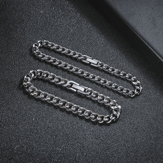 Fashion Exquisite Titanium Steel Personality Male Bracelets