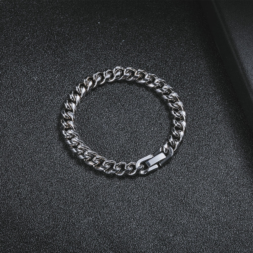 Fashion Exquisite Titanium Steel Personality Male Bracelets