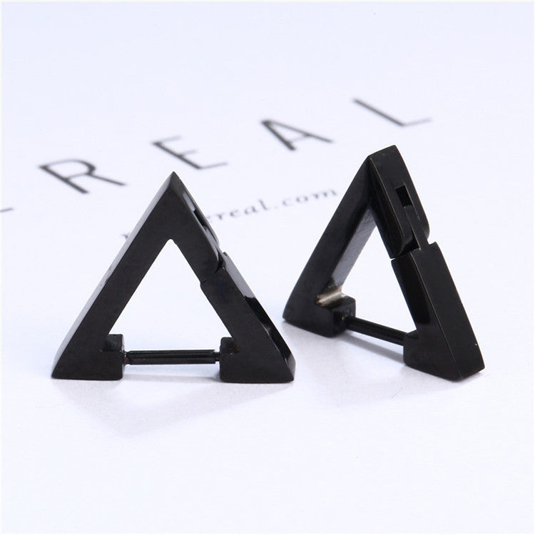 Stainless Steel Body Puncture Triangle Clip Hand Ear Buckle