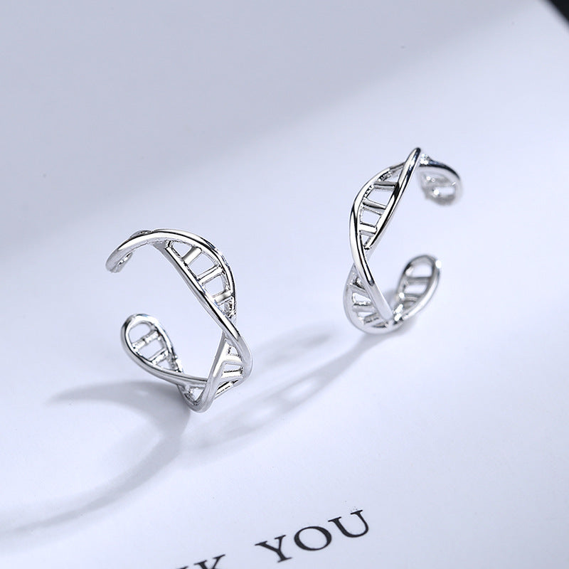Ning Twist Geometric Female Niche Design Fashion Temperament Ear Clip