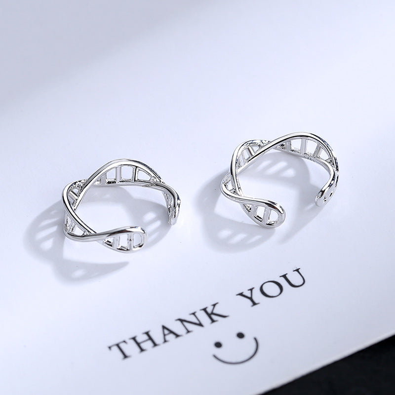 Ning Twist Geometric Female Niche Design Fashion Temperament Ear Clip