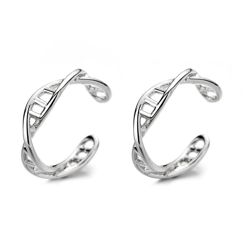 Ning Twist Geometric Female Niche Design Fashion Temperament Ear Clip