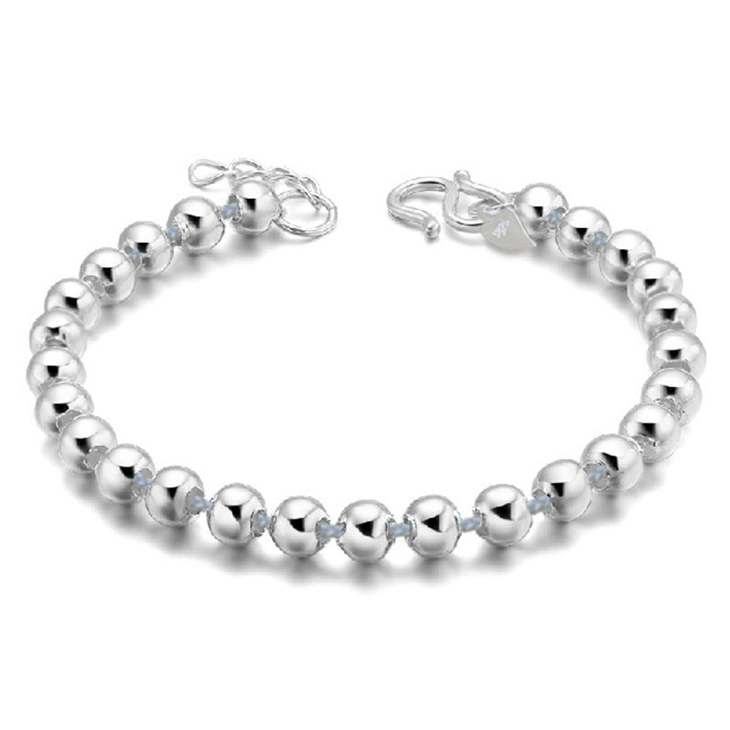 Accessoires de main de mode pour femmes, Bracelets de perles rondes brillantes