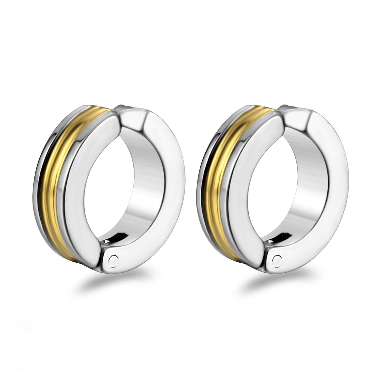 Women's & Men's Clips Retro Stainless Steel Titanium Personality Ear Clip