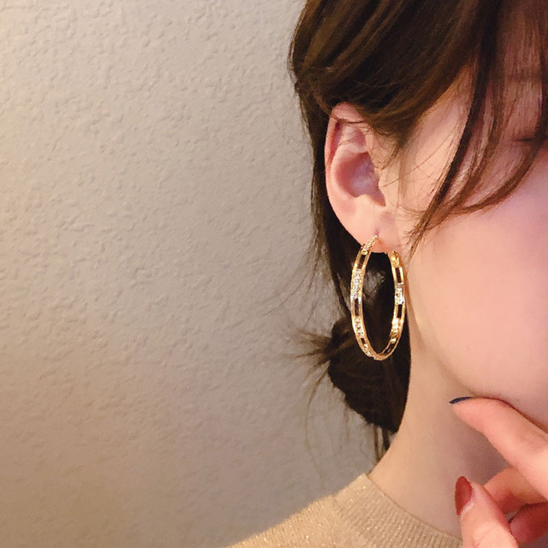 Anneaux simples féminins à la mode d'oreille de type en métal