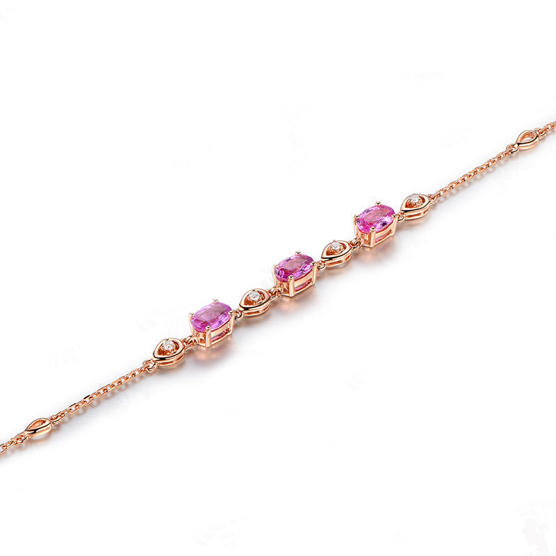 Style Crystal Female Personality Low Luxury Bracelets