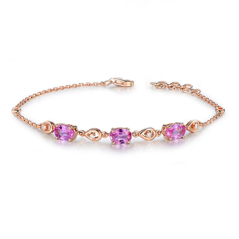 Style cristal personnalité féminine bracelets de luxe bas