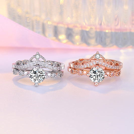 Jewelry Open Crown Female Fashion Personality Rings