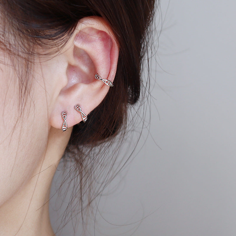 Ning Twist Geometric Female Niche Design Fashion Temperament Ear Clip