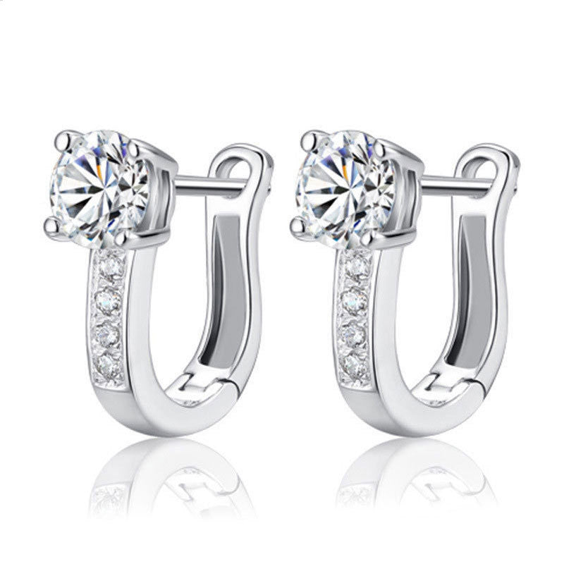Women's Flash U-shaped Creative Personalized For Clip Ear Buckle