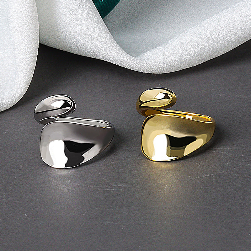 Water Drop Geometric Shape Light Body Rings