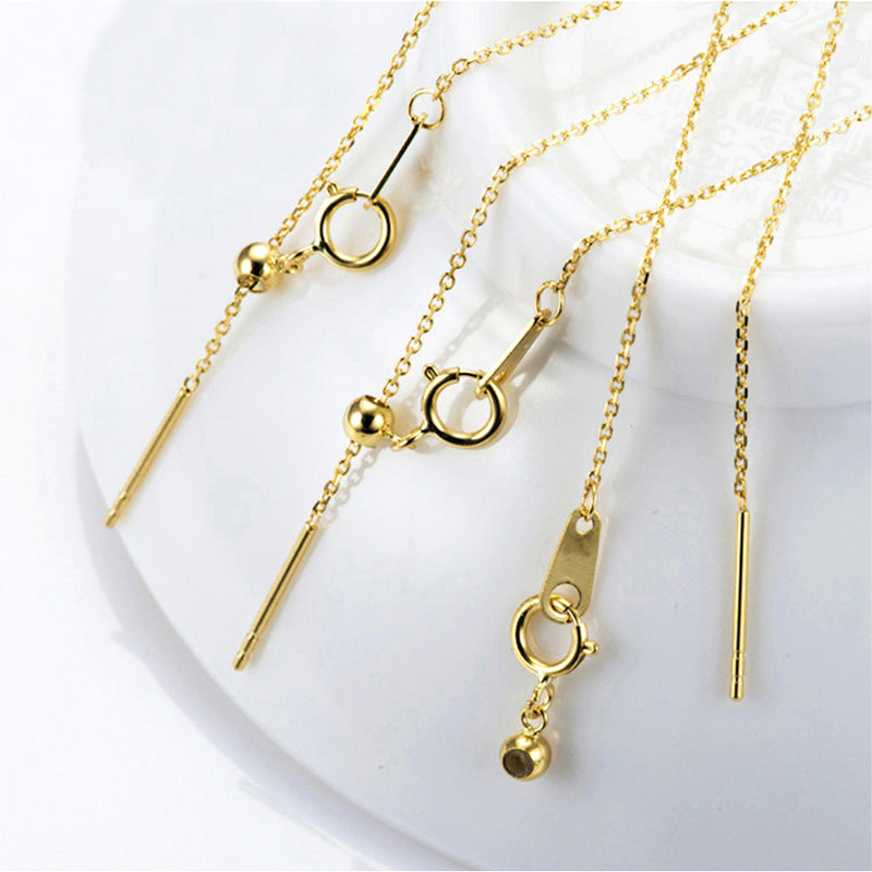 Adjustable Gold Extension Chain Stainless Steel Bracelets