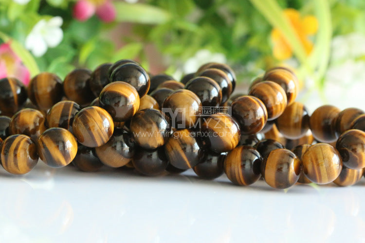 Natural Yellow Tiger's Eye Wood Alexandrite Bracelets