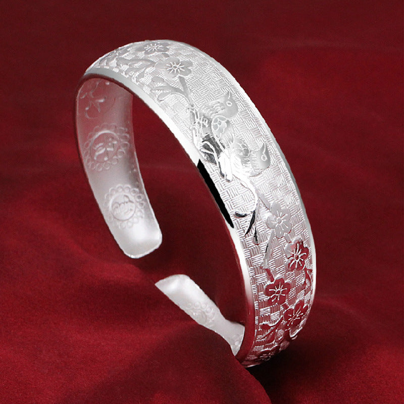 Women's Ladies Magpie Plum Blossom Thousand Female Wristband Simple Mixed Bracelets