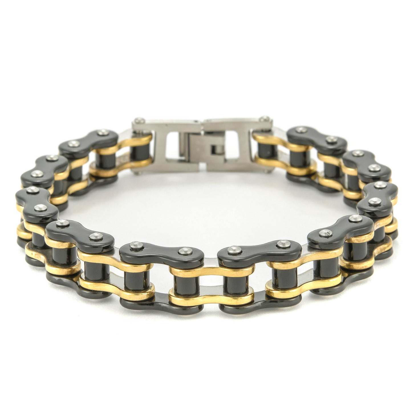 Herren Punk Edelstahl Kette Schmuck Persönlichkeit Transport Armbänder