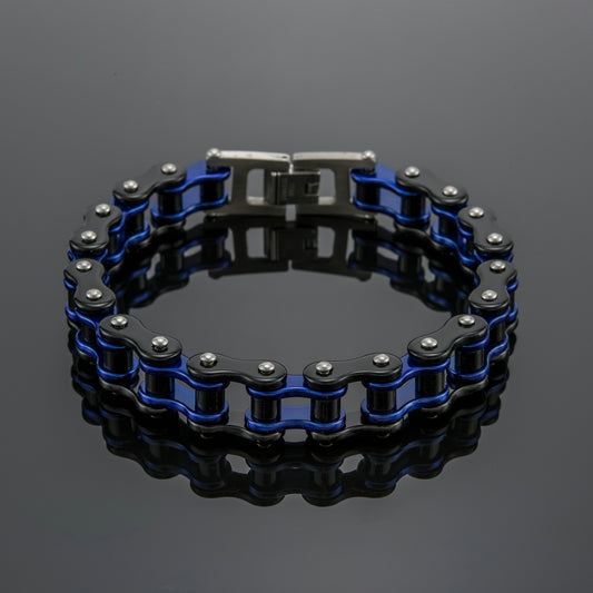 Herren Punk Edelstahl Kette Schmuck Persönlichkeit Transport Armbänder