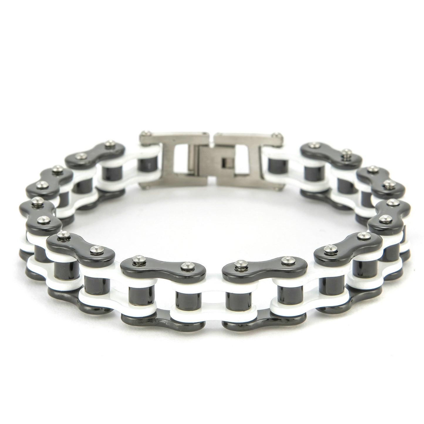 Herren Punk Edelstahl Kette Schmuck Persönlichkeit Transport Armbänder