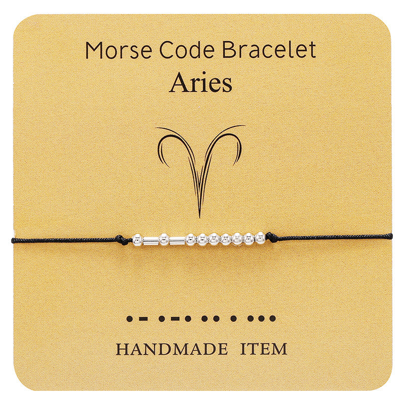 Konstellation Moos Passwort Paar Armband mit Karte