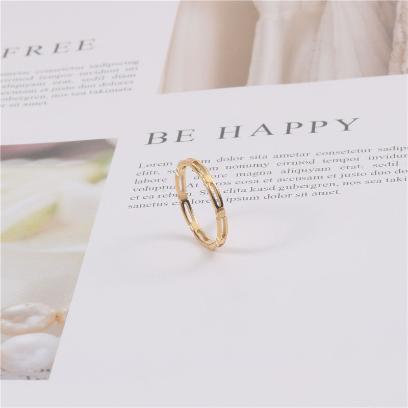 Graceful And Fashionable Personalized Index Finger Rings