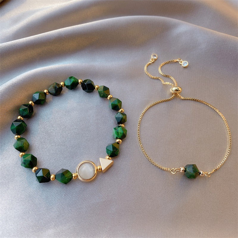 Women's Lovely Fancy Mori Real Gold Electroplated Korean Simple Bracelet