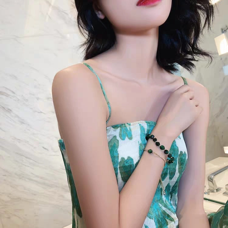 Women's Lovely Fancy Mori Real Gold Electroplated Korean Simple Bracelet