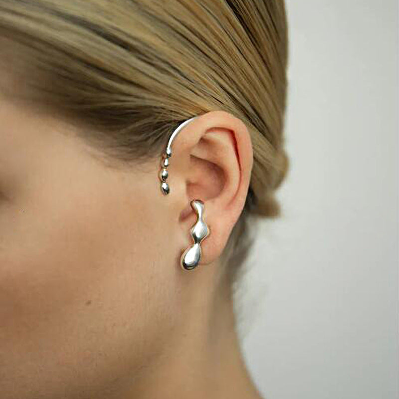 Female Unique Bone Clips Large Size Minimalist Hip Ear Clip